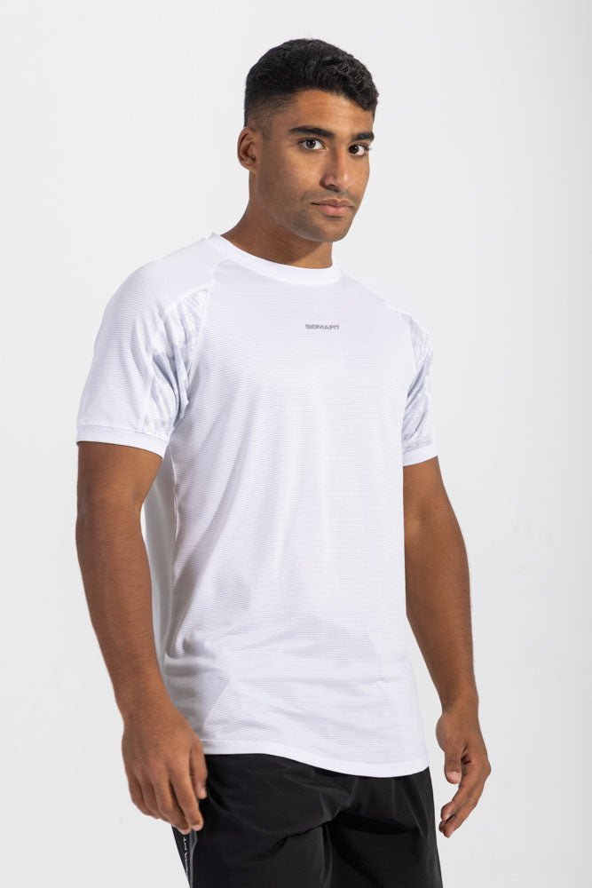 White Dynamic PRO-Dri Tee - Sigma Fit
