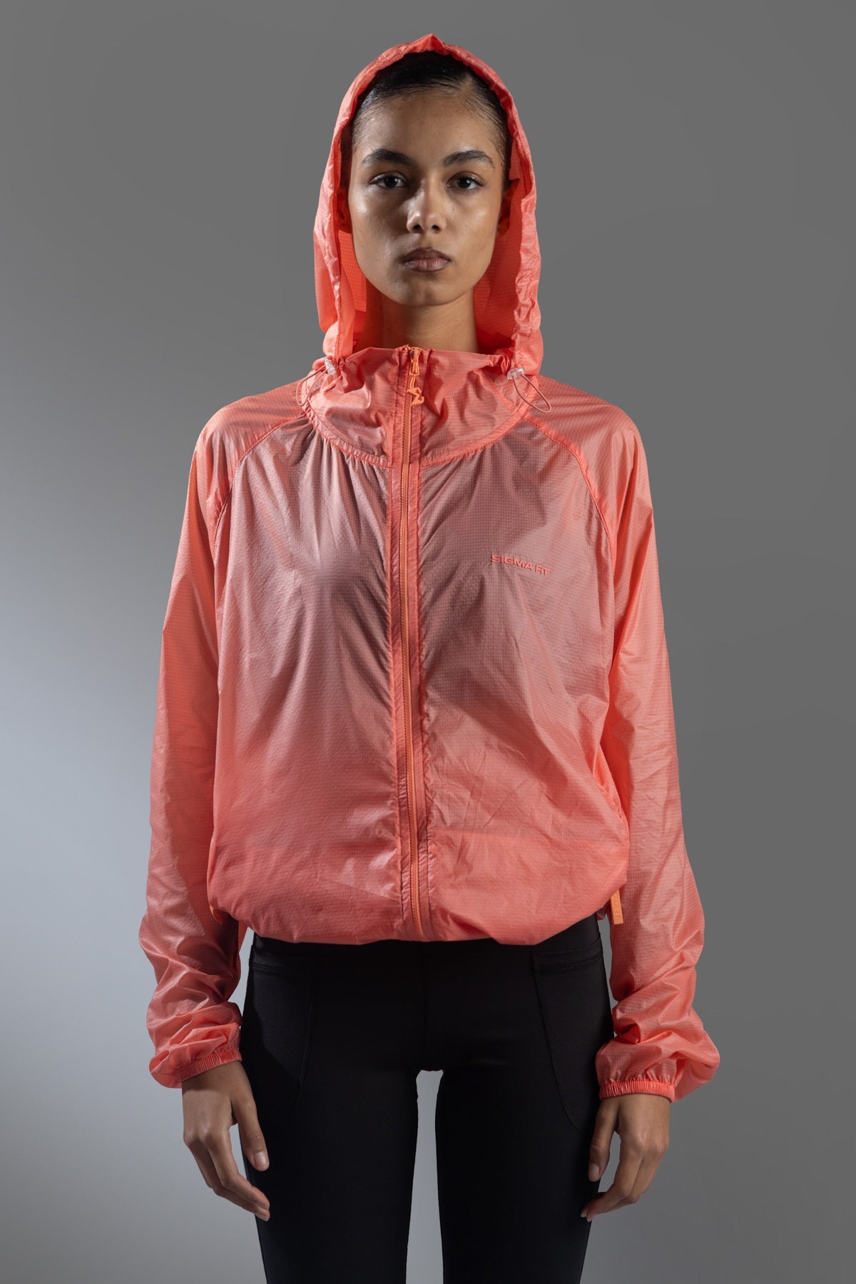 Windbreaker Jacket Coral - Sigma Fit