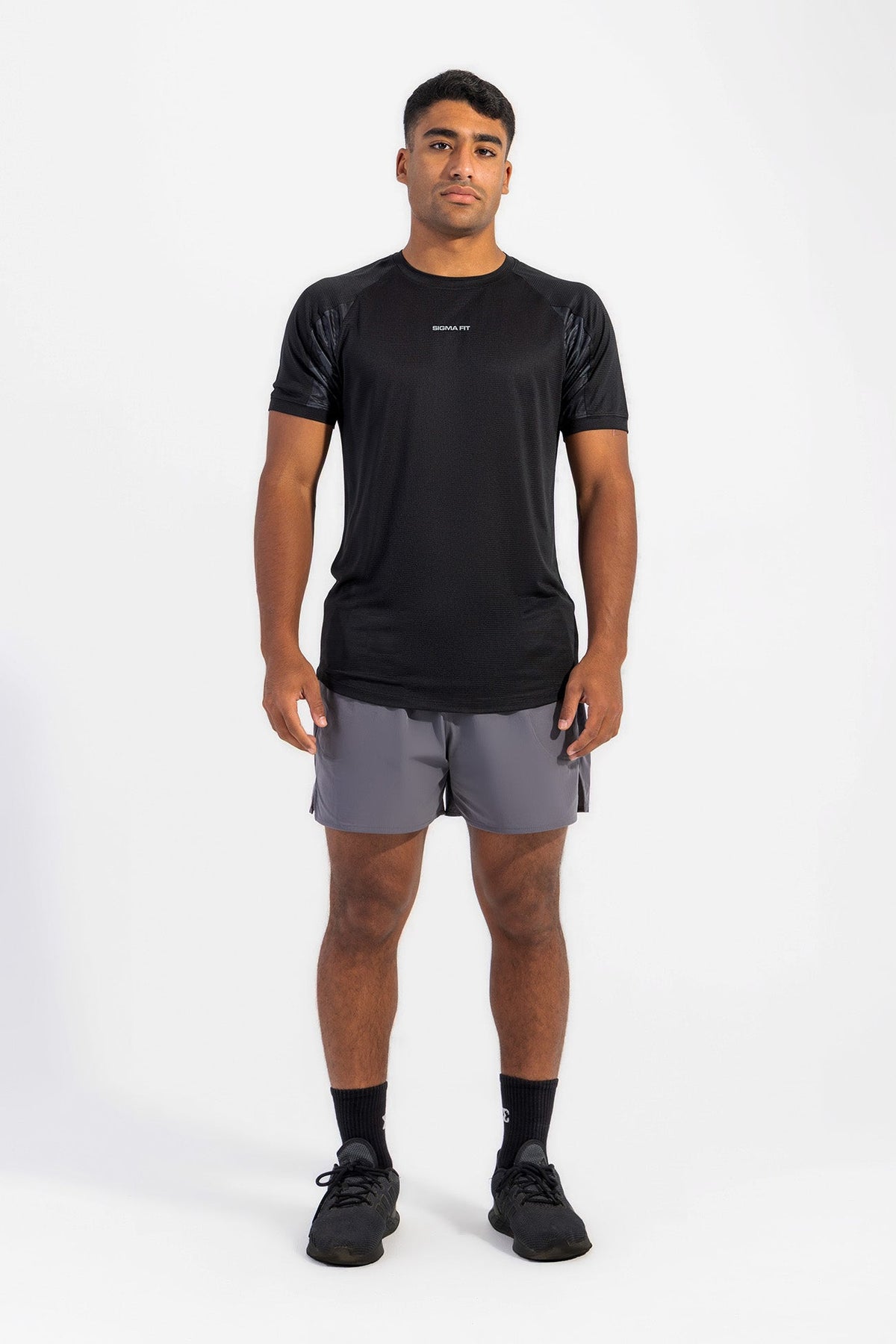 Black Dynamic PRO-Dri Tee - Sigma Fit