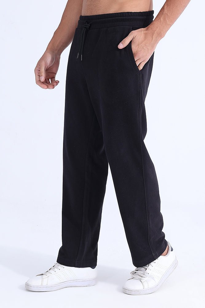 Black Essential Trousers - Sigma Fit