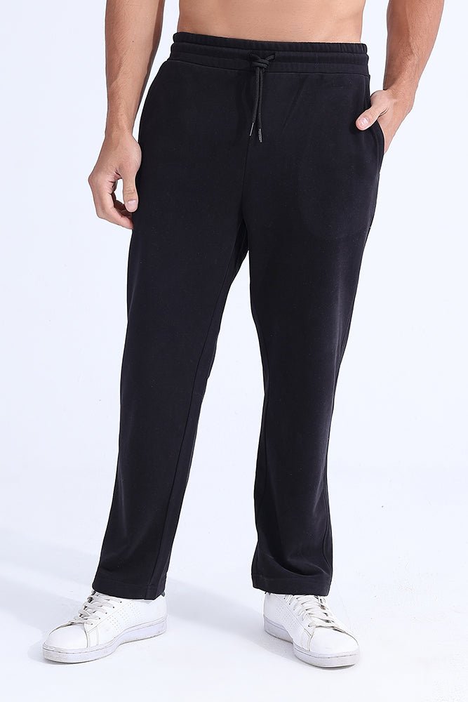 Black Essential Trousers - Sigma Fit