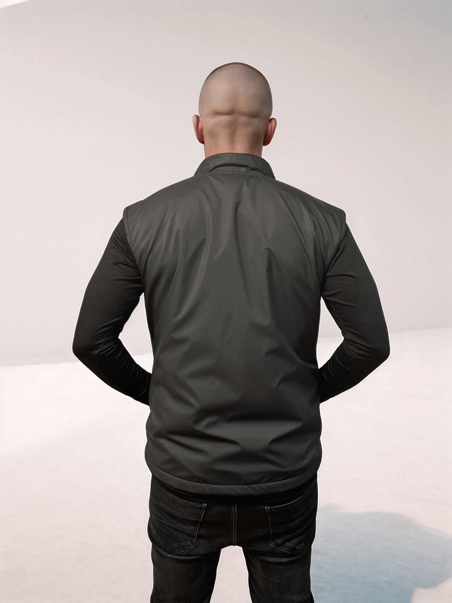 Black/Beige Reversible Pro Vest - Sigma Fit