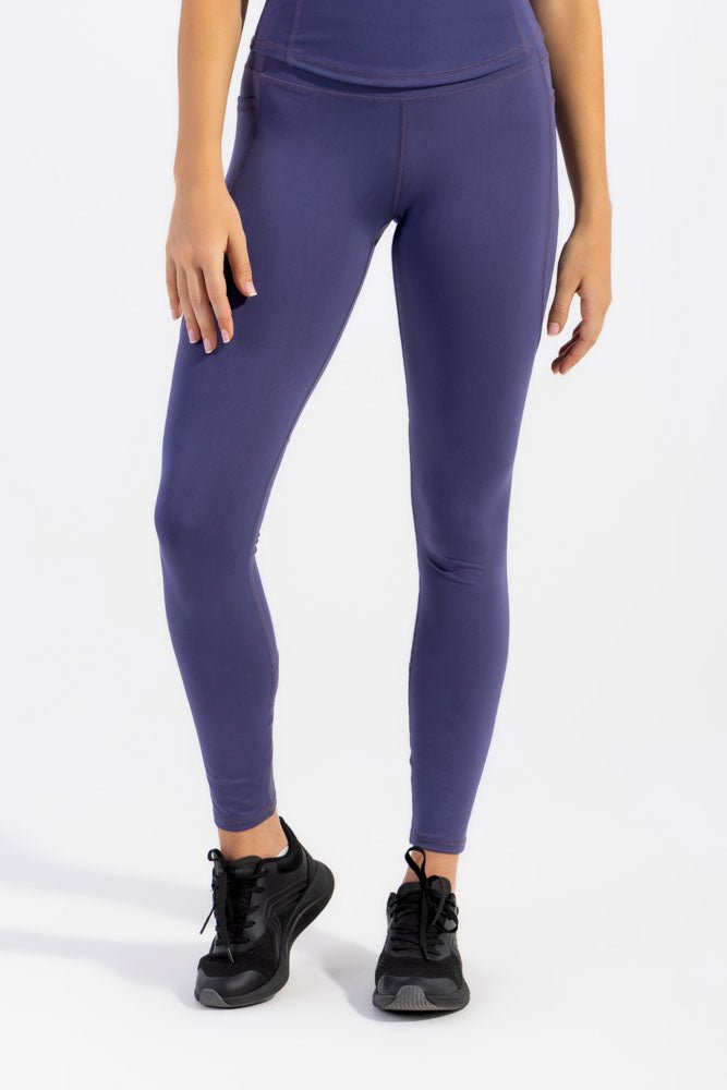 Deep Cobalt Flow Fit Leggings - Sigma Fit