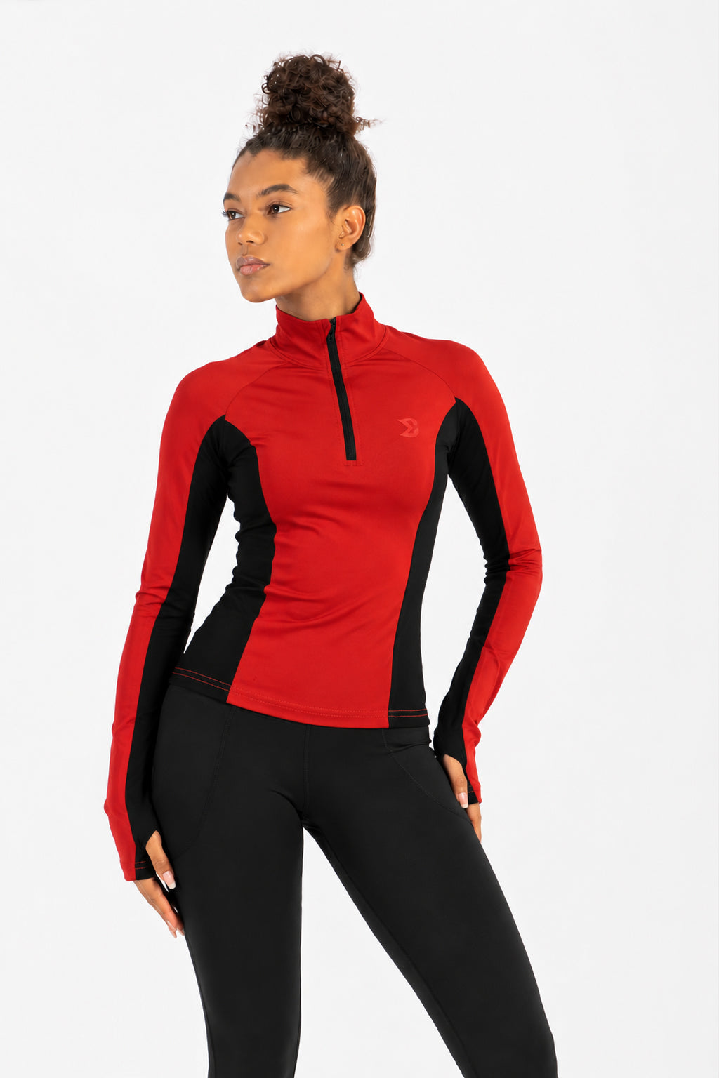 Flame Scarlet Space Cropped LS - Sigma Fit