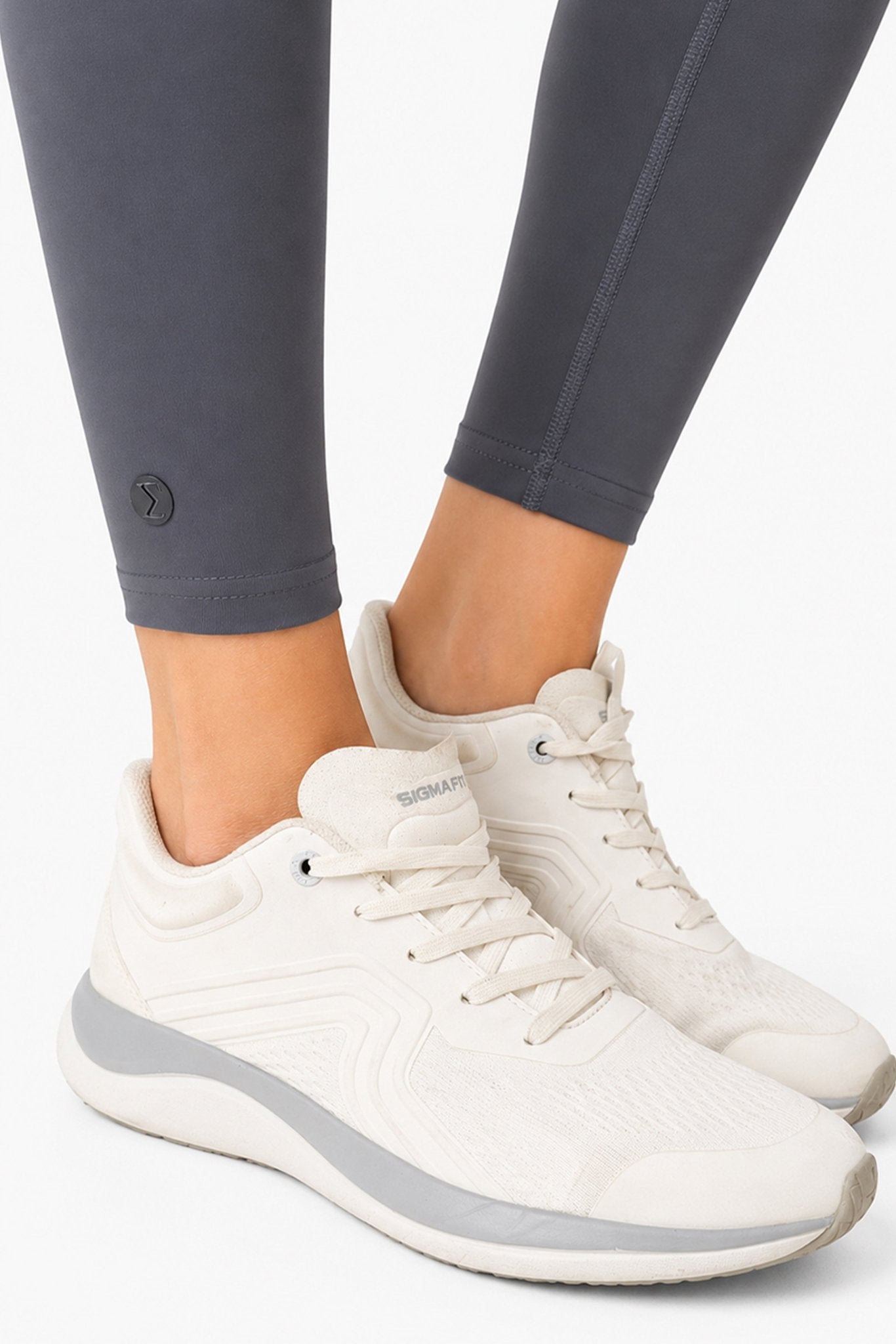Gray Essential Leggings - Sigma Fit