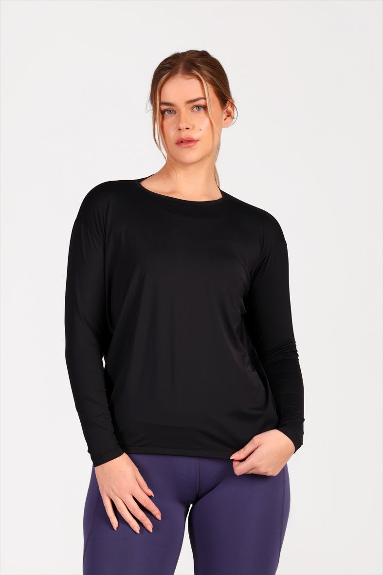 Motion guard Long Sleeve Black - Sigma Fit