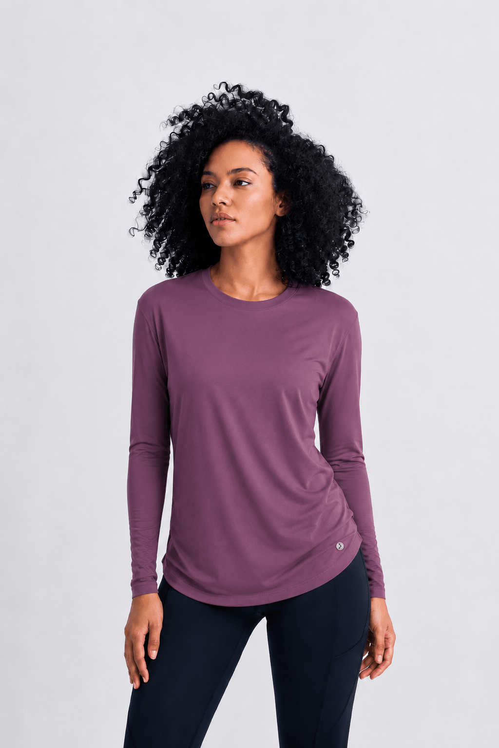 Motion guard Long Sleeve Purple - Sigma Fit