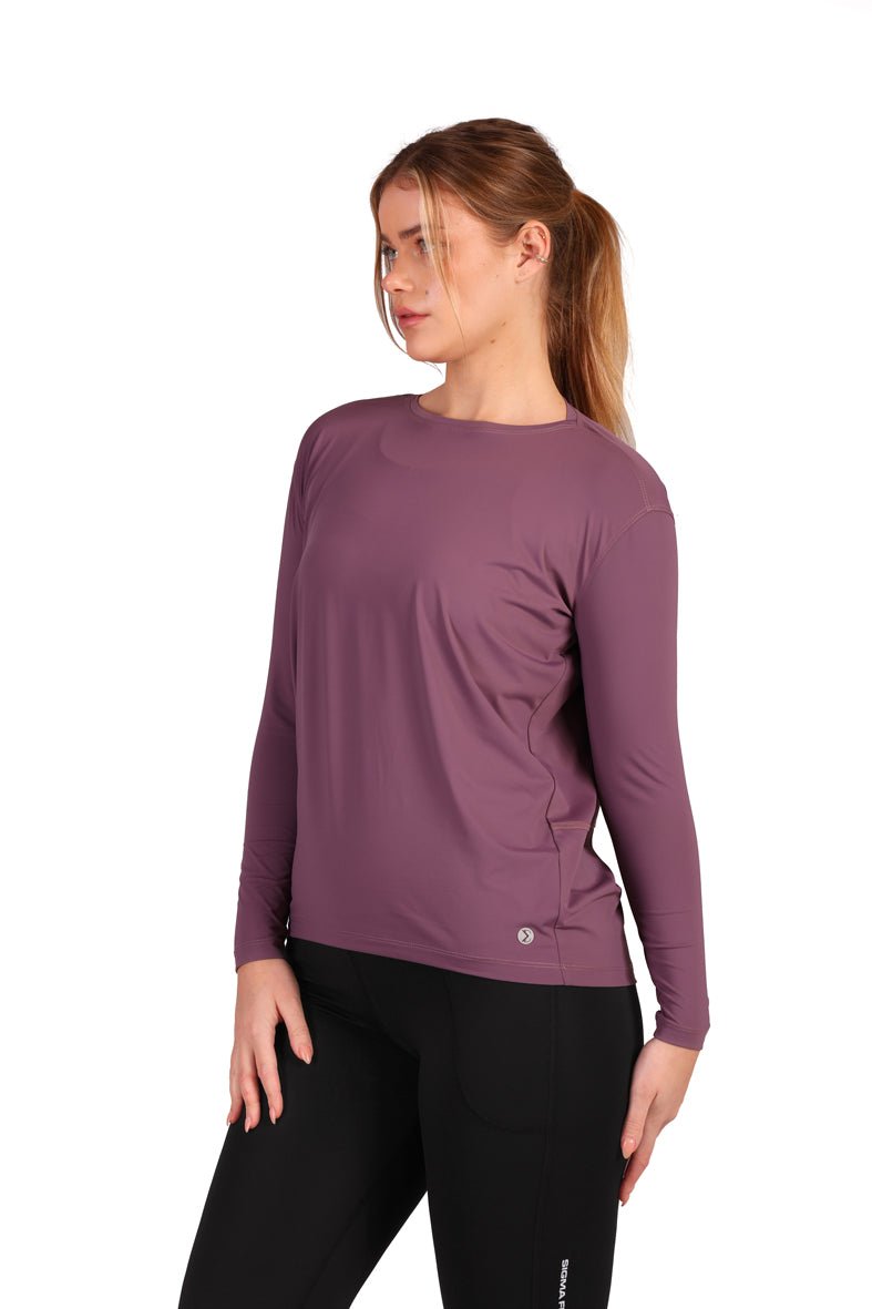 Motion guard Long Sleeve Purple - Sigma Fit