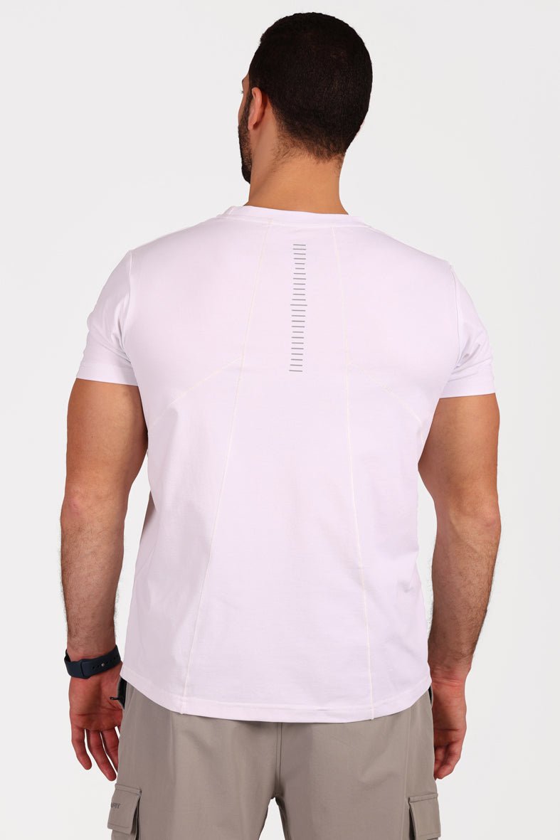 Motion Tee White - Sigma Fit
