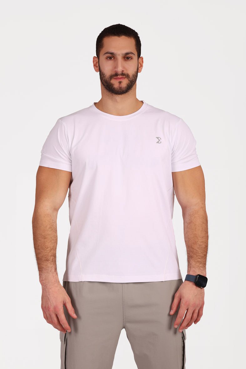Motion Tee White - Sigma Fit