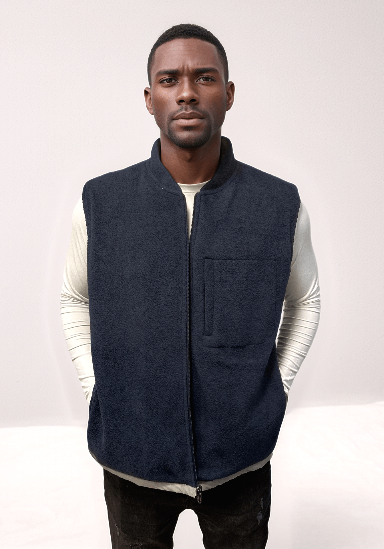 Navy/Gray Reversible Pro Vest - Sigma Fit