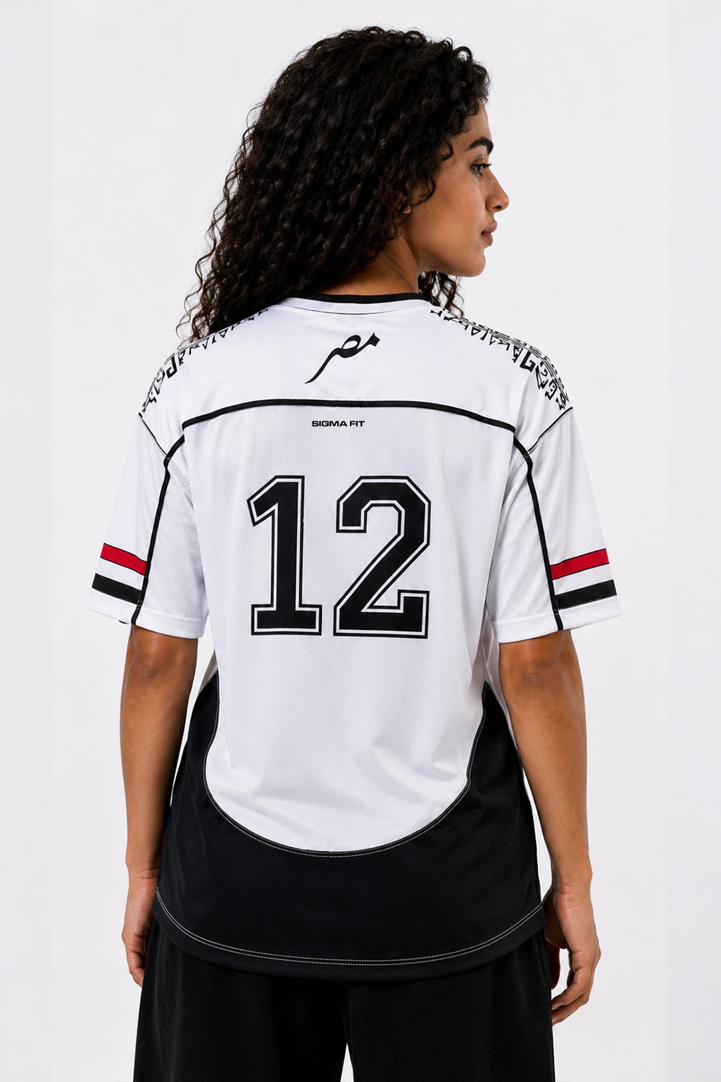 Pharaoh XII Egypt Fan Tee - White - Sigma Fit