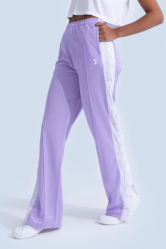 Purple Rose Clipper Pants - Sigma Fit