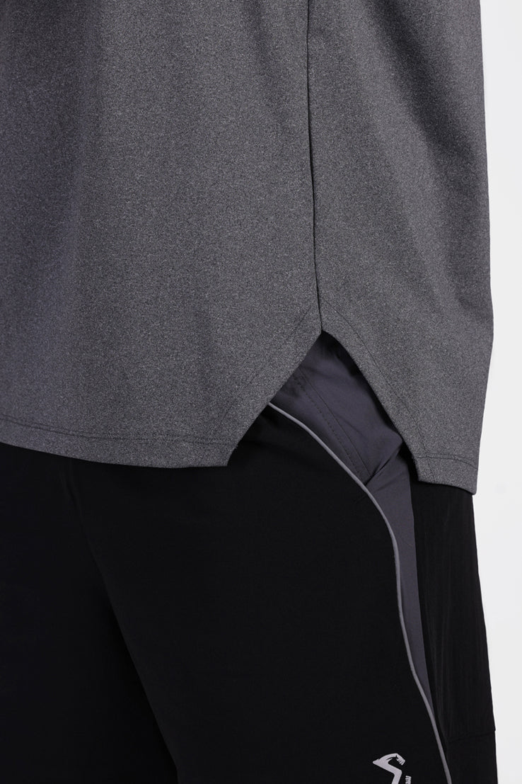 Warm Lock Tee Light Heather Gray - Sigma Fit