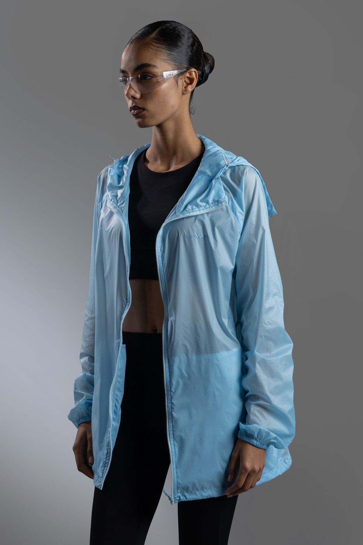 Windbreaker Jacket Baby Blue - Sigma Fit