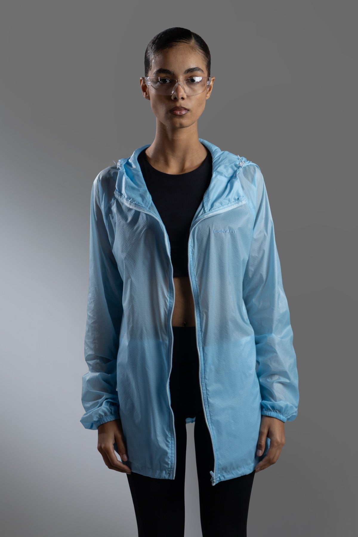 Windbreaker Jacket Baby Blue - Sigma Fit