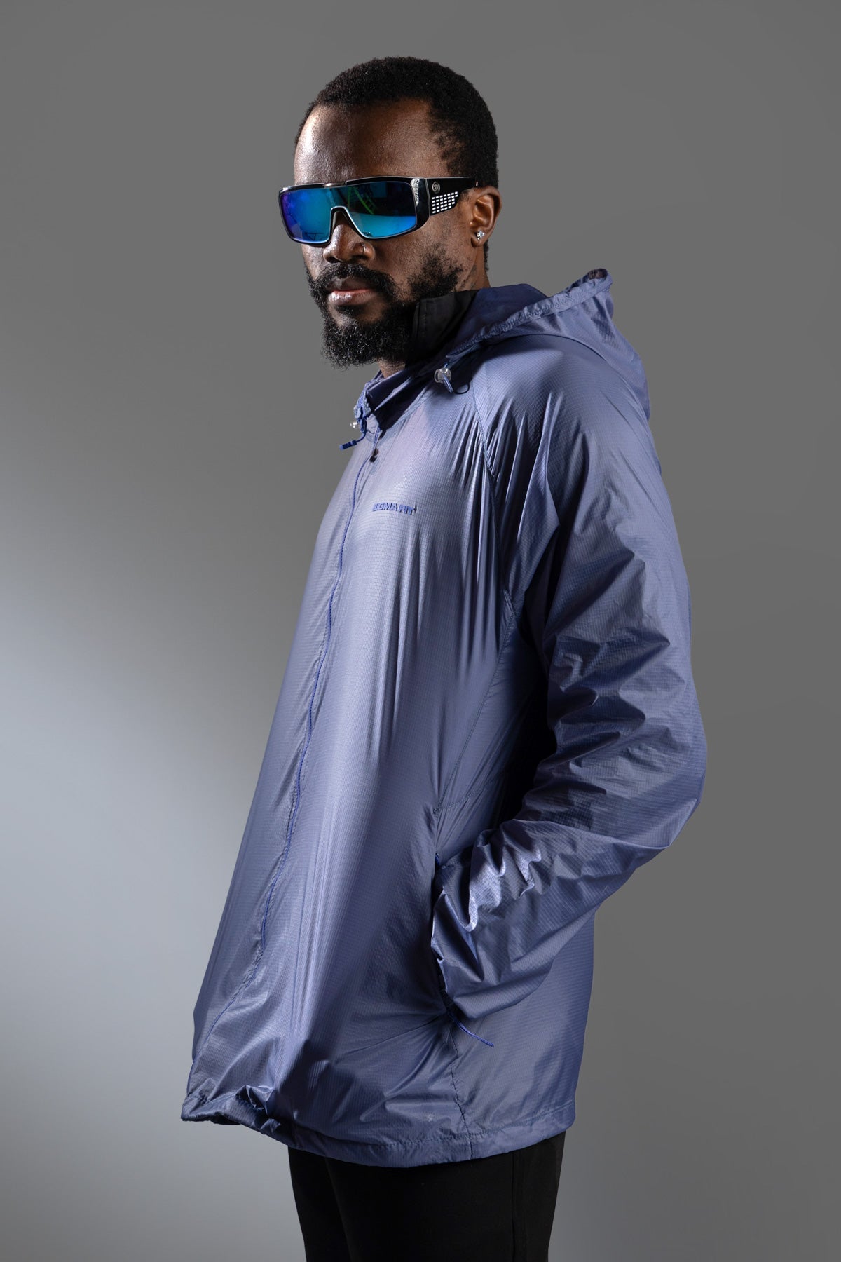 Windbreaker Jacket Deep Cobalt - Sigma Fit