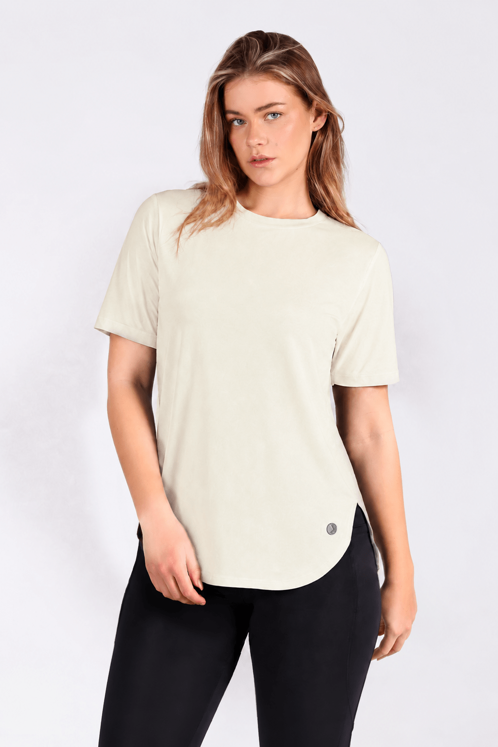 Butter Yellow Relaxed Fit T-Shirt - Front - Sigma Fit