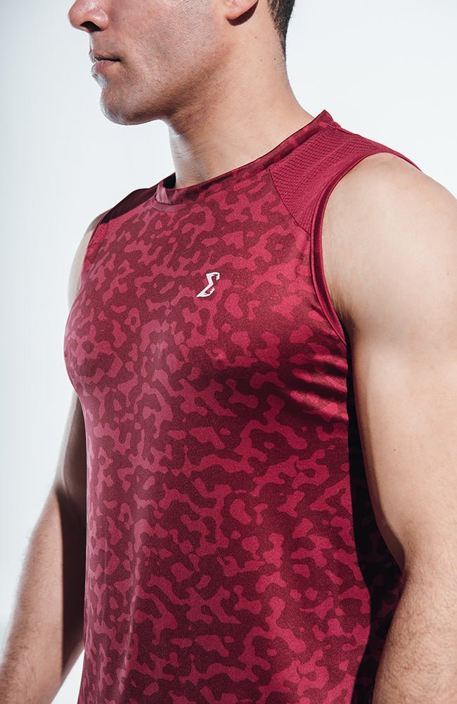Cerise Masquerade Tank Top - Sigma Fit